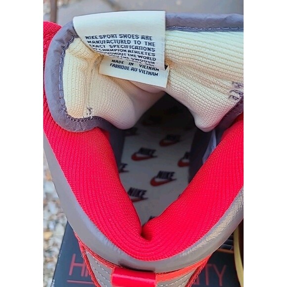 New In Box Nike Dunk High 1985 Red Acid Wash DD9404-604 Men\'s 12 main image 11